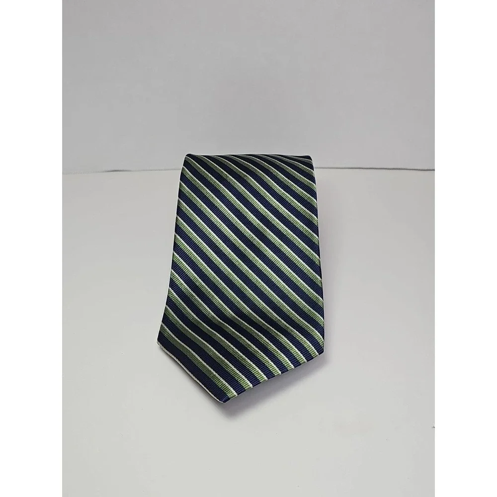 Brooks Brothers 346 Men's Necktie Pure Silk Multicolor Stripe